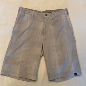 Adidas Men’s Golf shorts Grey Plaid Size 30